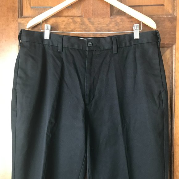 Architect Navy Blue Flat Front Chino Pants 38x29 - Picture 2 of 13